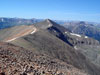 View of Sunshine Peak from the summit of Redcloud Peak....