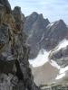 Looking at Buck Mountain from just below Wister's west summit. This cliff b...